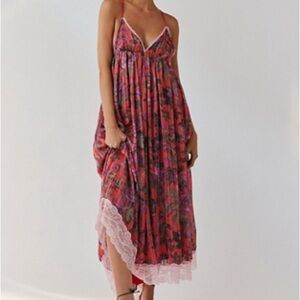 Free People Primmy Midi Dress NWOT
